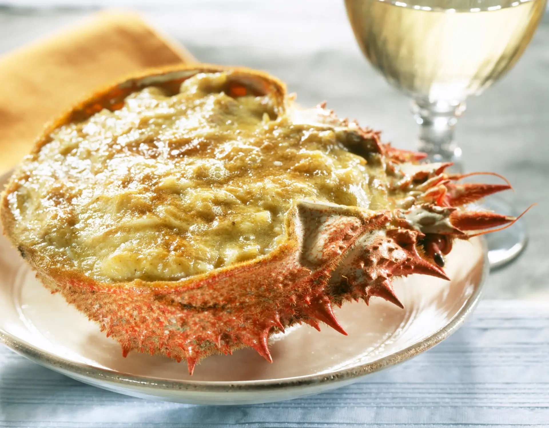 Gratin de crabe (araignée de mer)