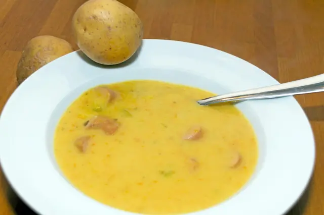 Kartoffelsuppe, soupe traditionnelle allemande