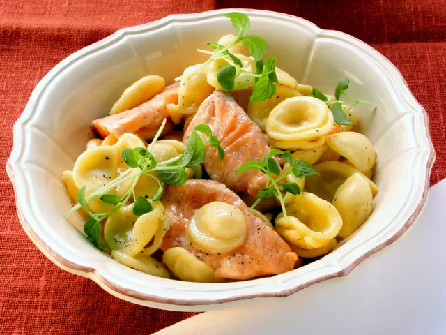 Orecchiette au saumon et au cresson
