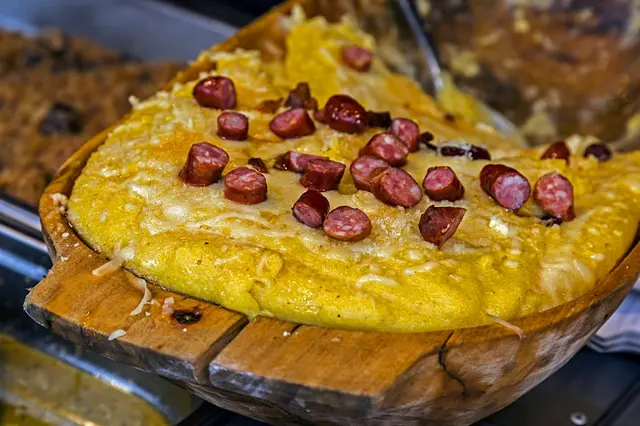 Polenta traditionnelle roumaine