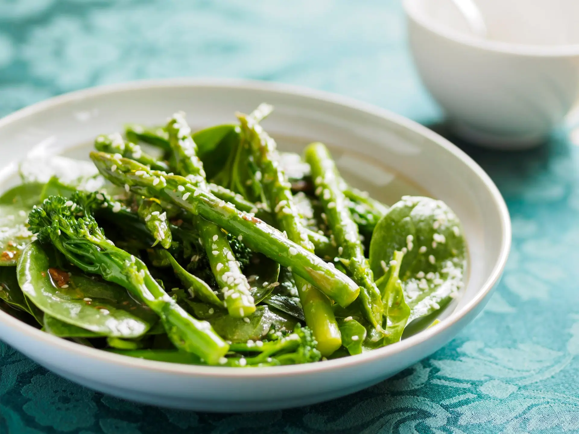 Salade d'asperges et brocoli