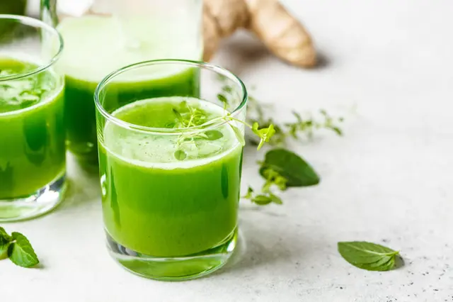 Smoothie Vert Gingembre Menthe