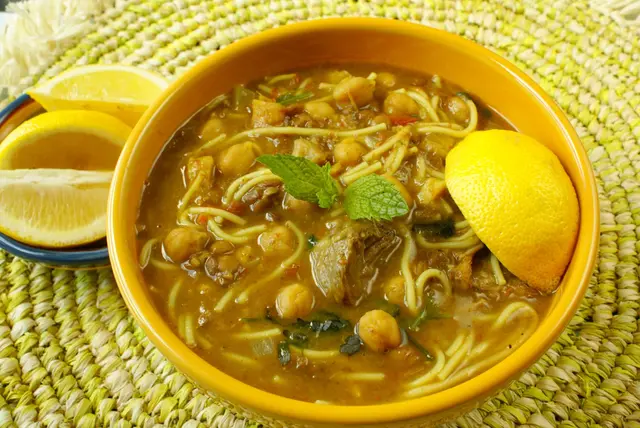 Soupe marocaine, la harira