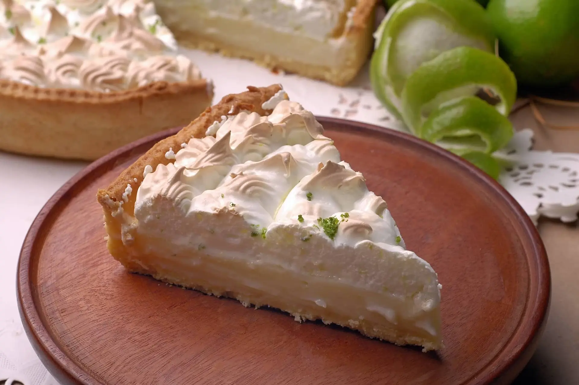 Tarte au citron vert