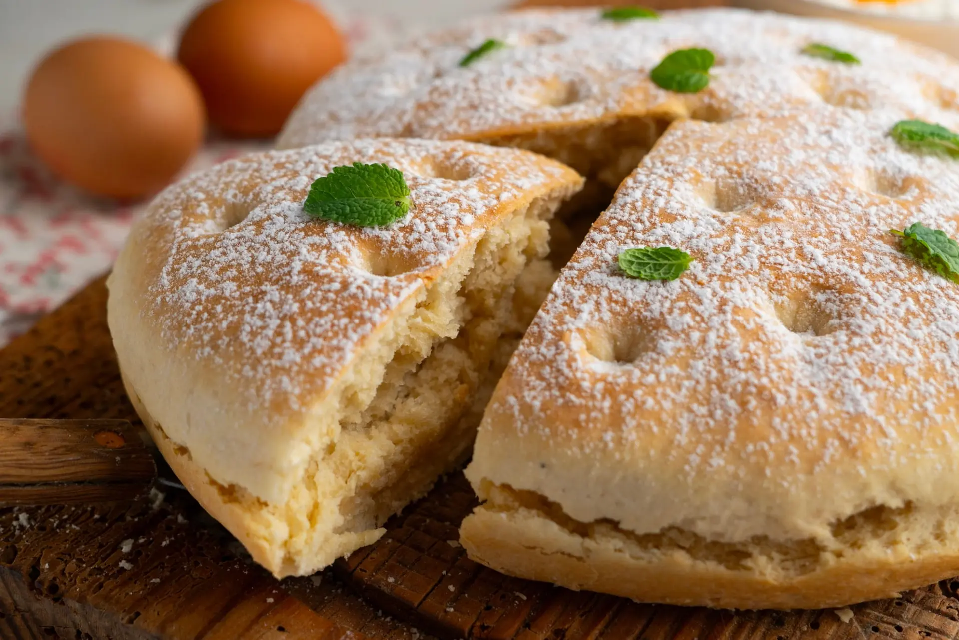Torta de nata gallega