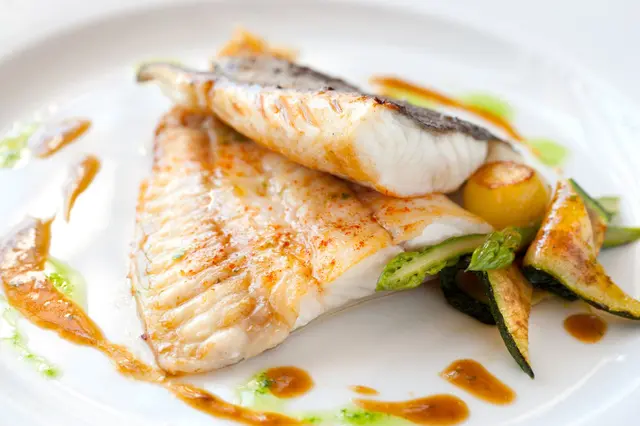 Turbot et ses légumes