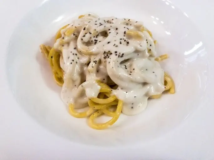 Bigoli cacio e pepe