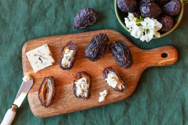 Dattes farcies au gorgonzola