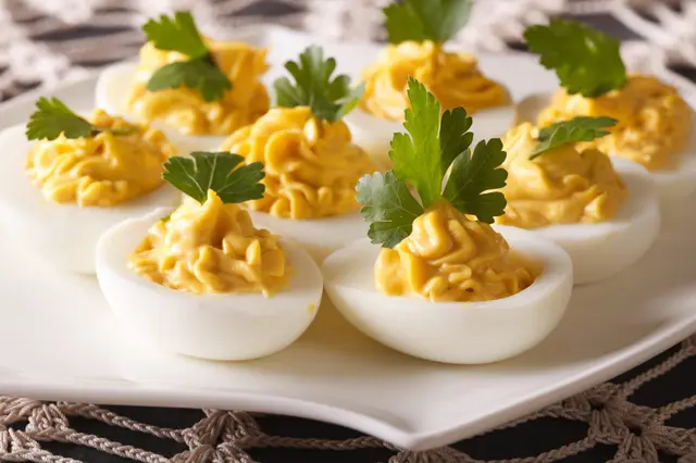 Recette oeufs mimosa à la moutarde