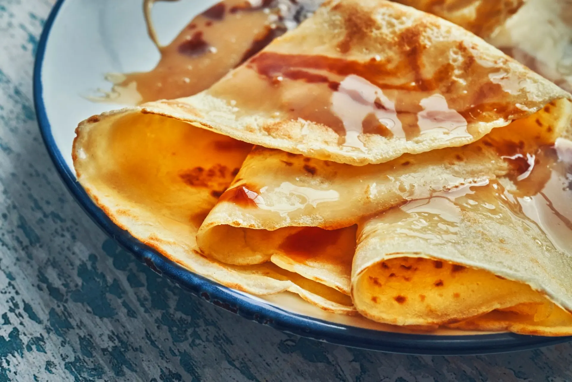 Crêpes au caramel