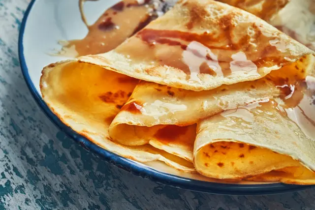 Crêpes au caramel