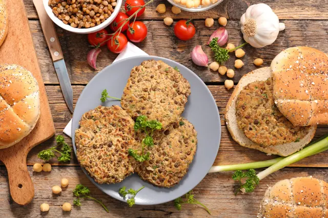 Steak végétarien aux lentilles et épices