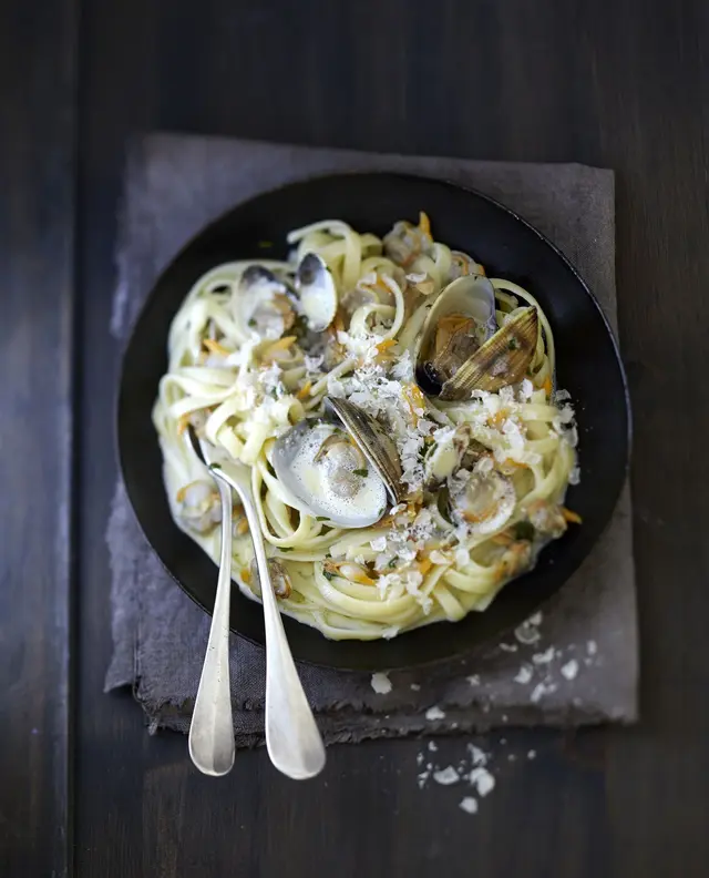 Tagliatelles aux palourdes
