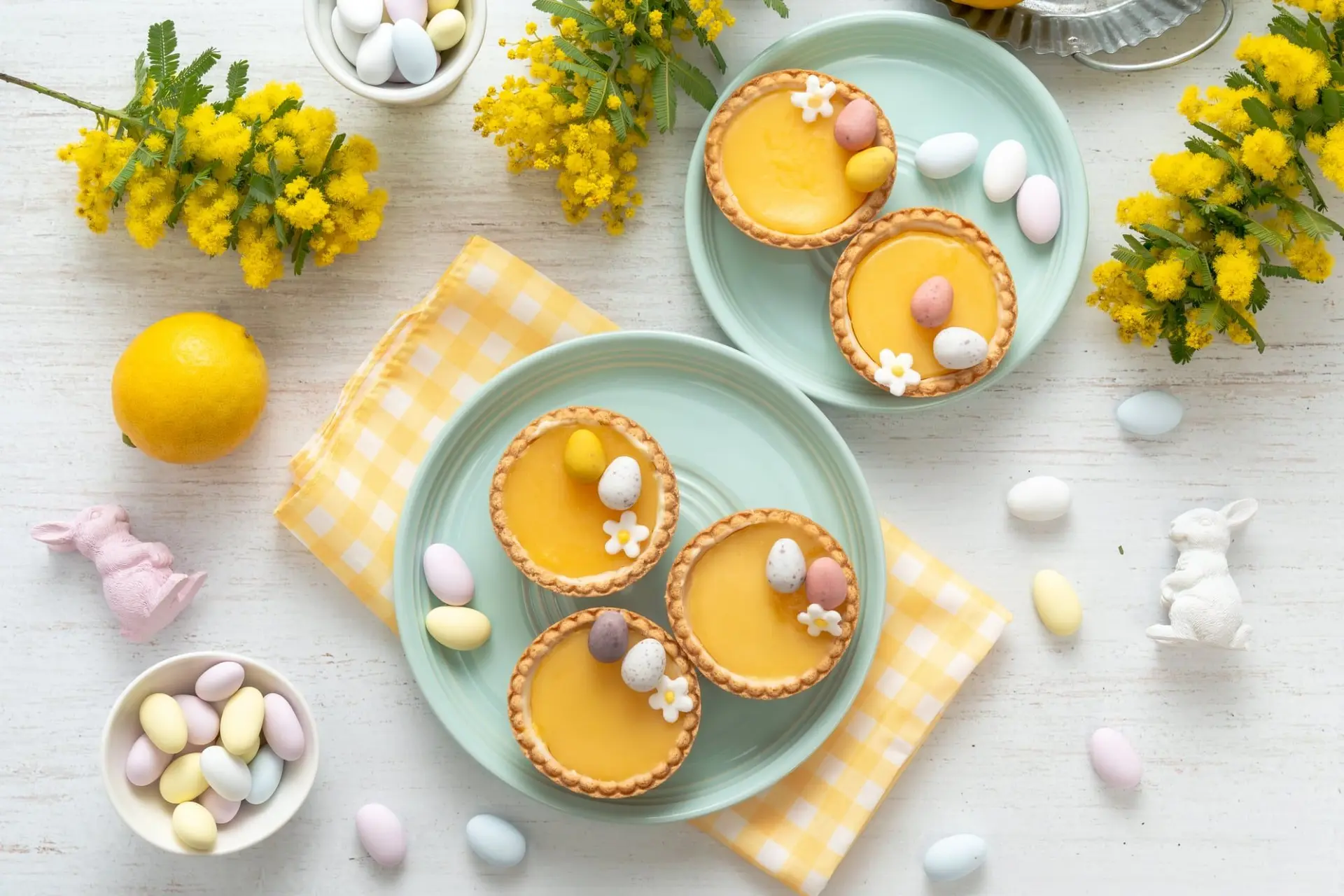 Mini tarte au citron - nid d’oiseau