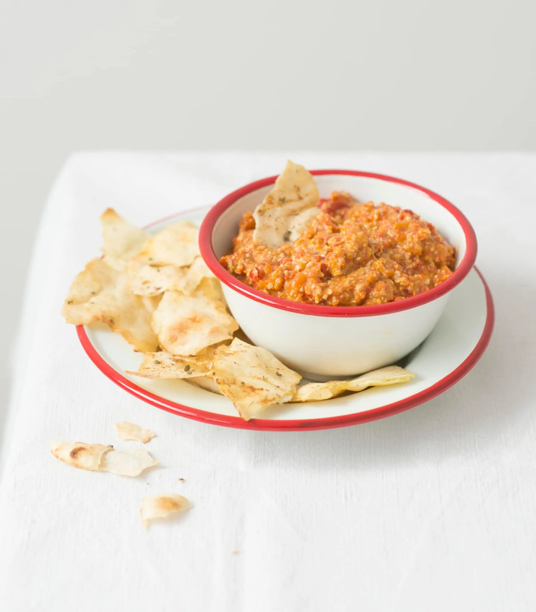 Muhammara, crème de poivrons rôtis