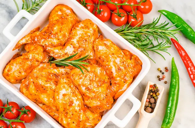 Recette ailes de poulet marinées