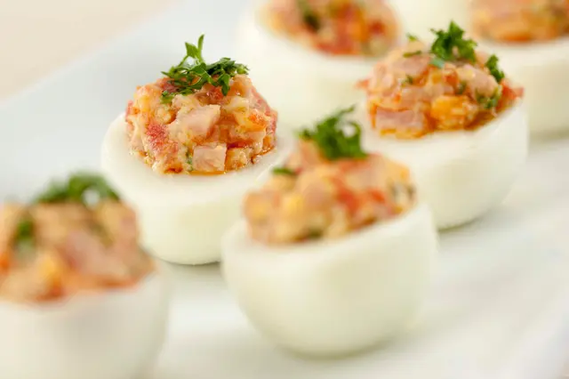 Recette oeufs farcis