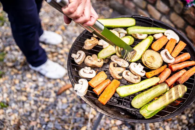 Barbecue végétalien