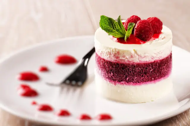 Recette panna cotta aux framboises