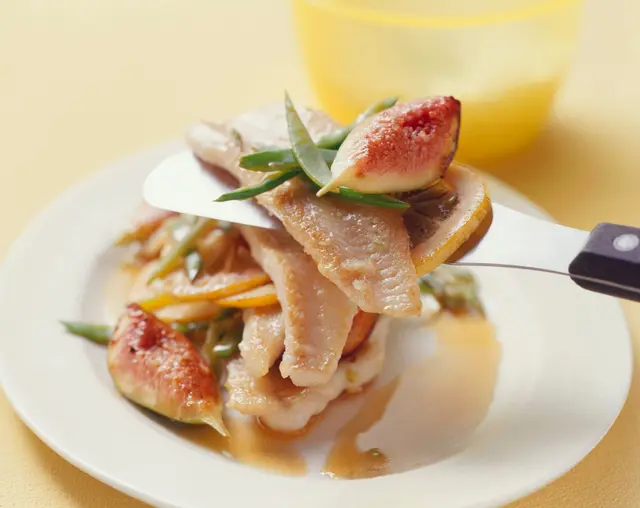 Escalopes de porc aux figues