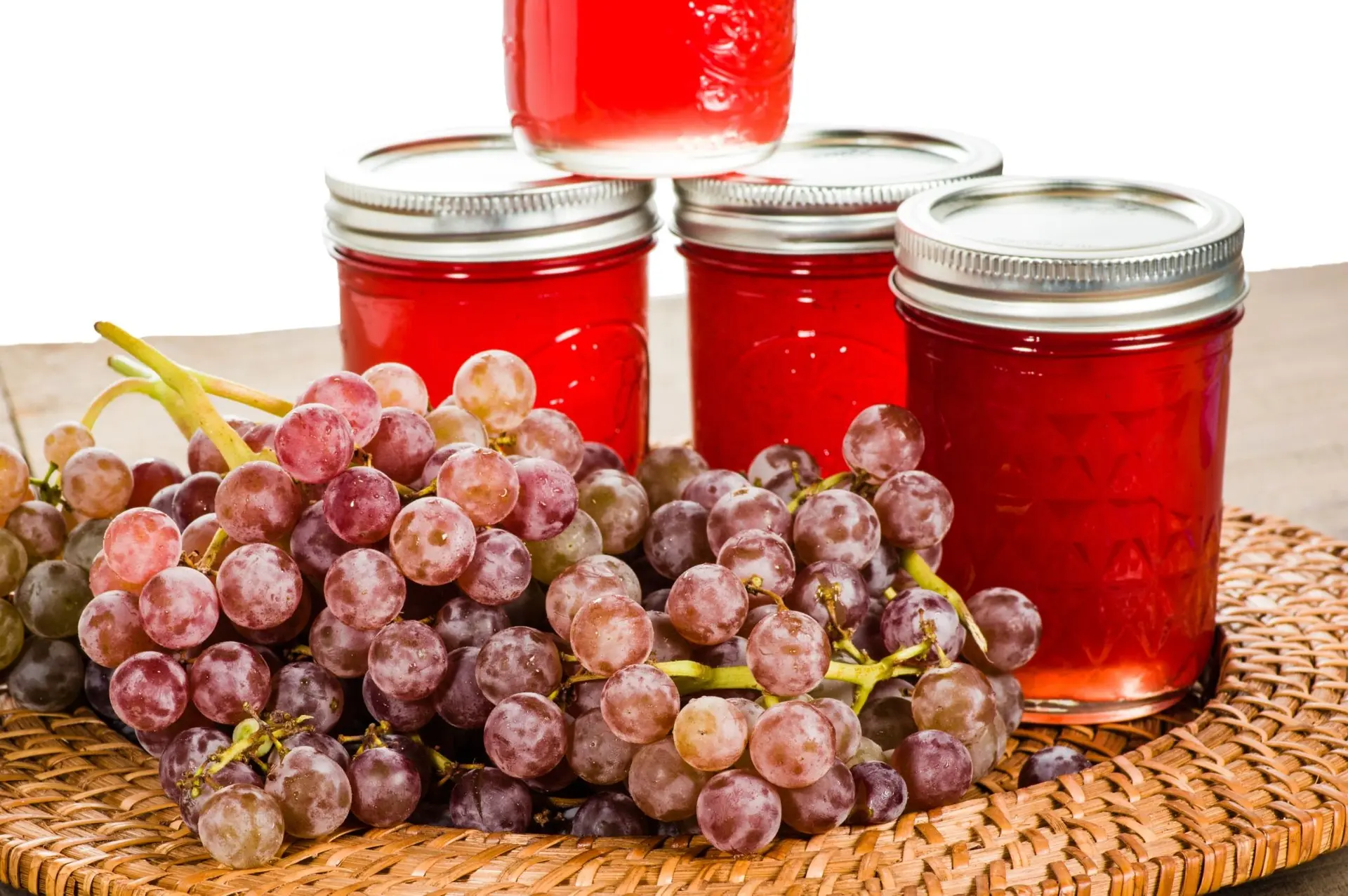 Confiture de raisin rose