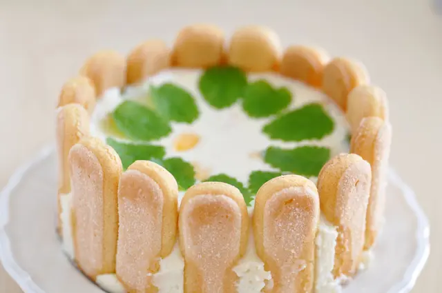Cheesecake au citron et boudoirs