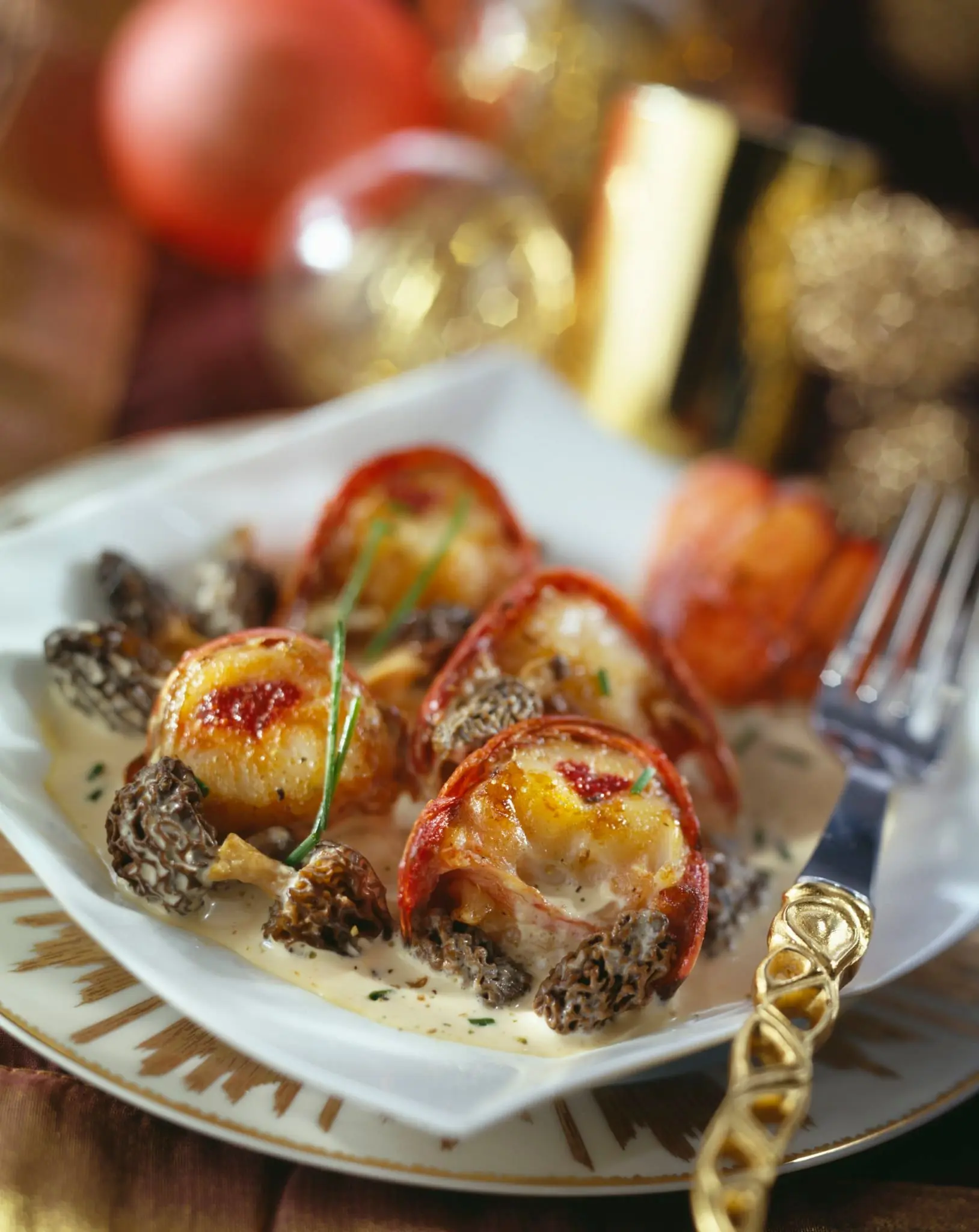 Homard aux morilles