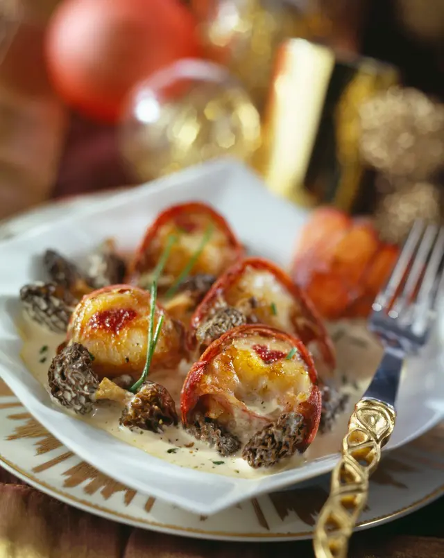 Homard aux morilles