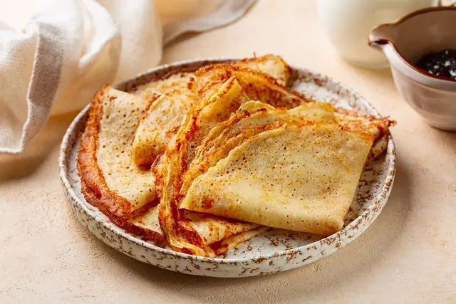 Crêpes maison sans gluten à base de farine de riz