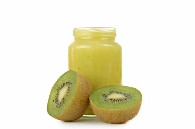 Compote de kiwis-pommes