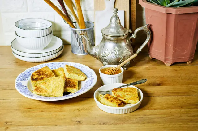 Harcha ou Mbasses - crêpes de semoule algériennes