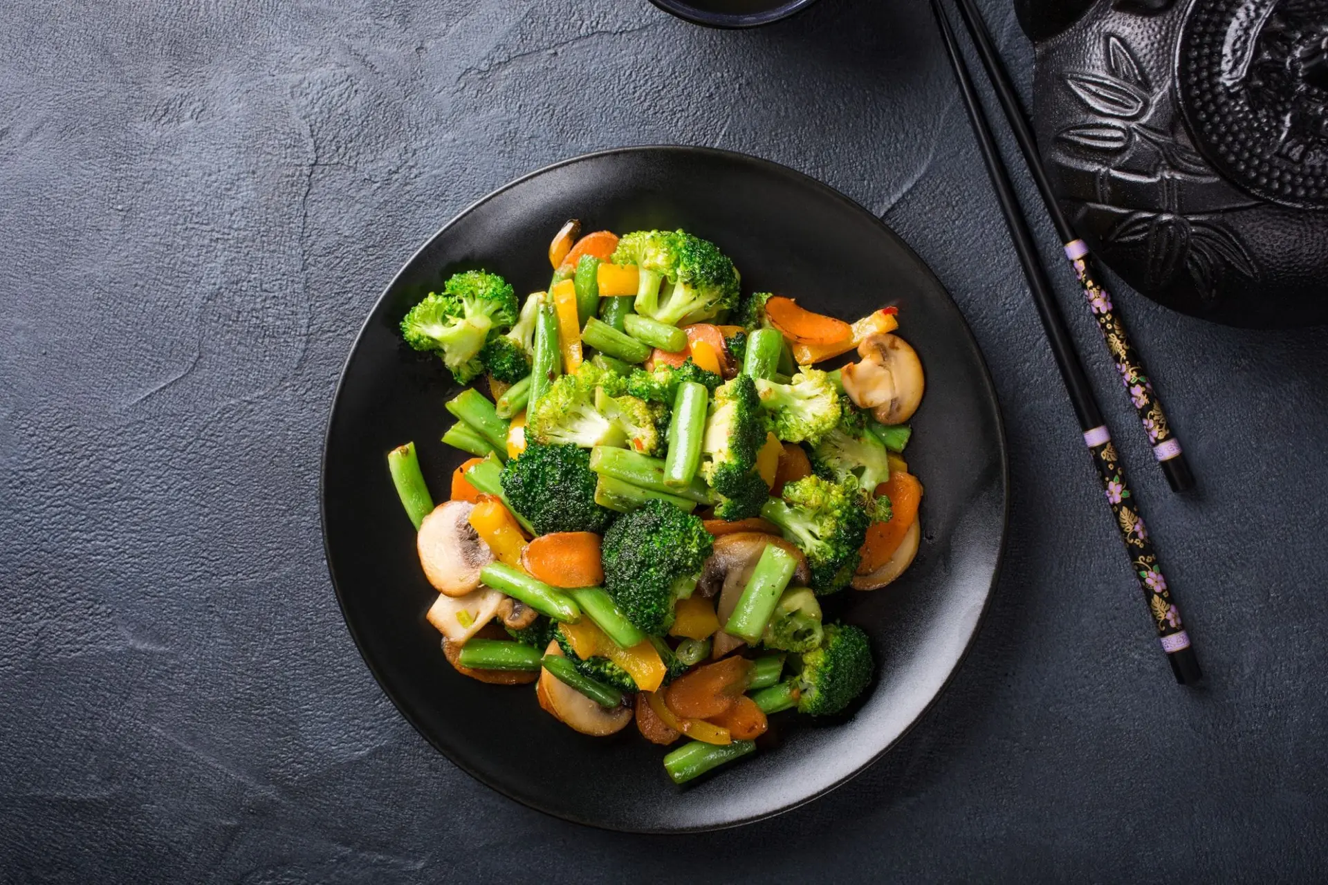 Recette de légumes frits