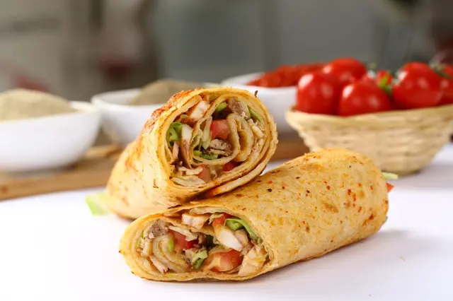 Recette wrap au poulet