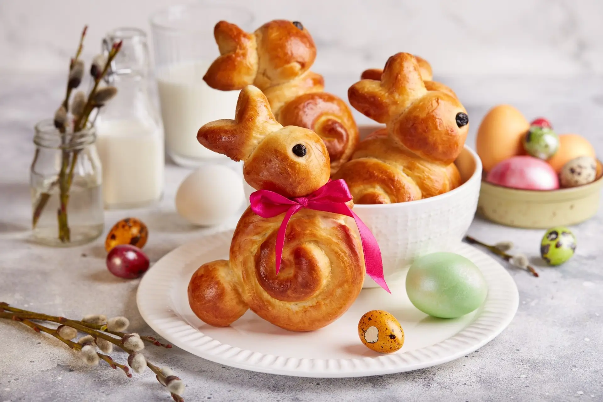 Brioches lapin de Pâques