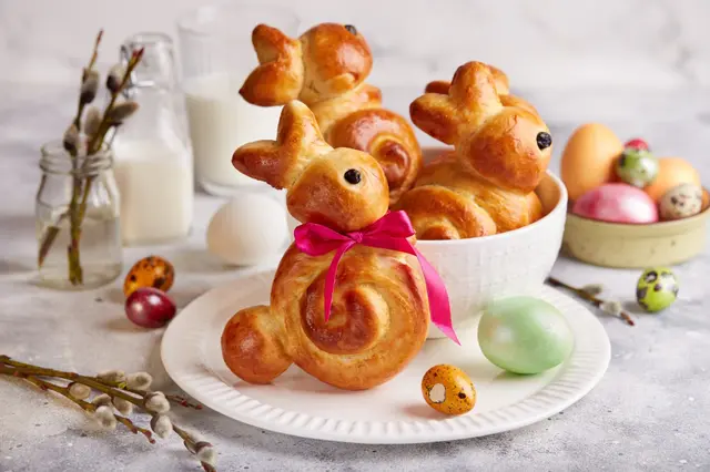 Brioches lapin de Pâques
