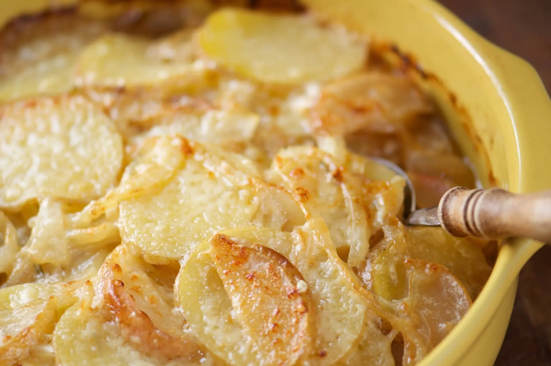 Gratin de pommes de terre fondant