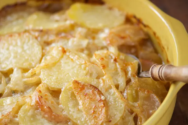 Gratin de pommes de terre fondant