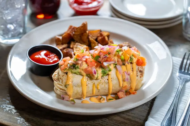 Burrito authentique mexicain