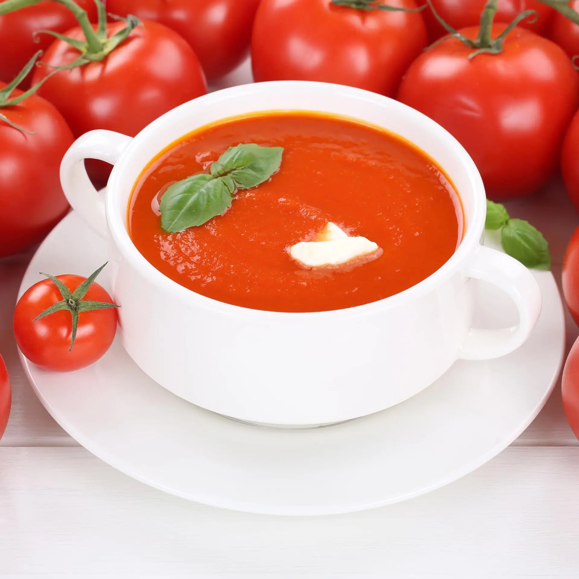 Velouté de tomates
