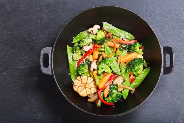 Recette wok de légumes