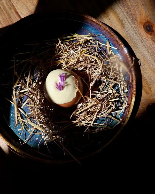 Recette œuf by Ripaille à l'espuma de haddock