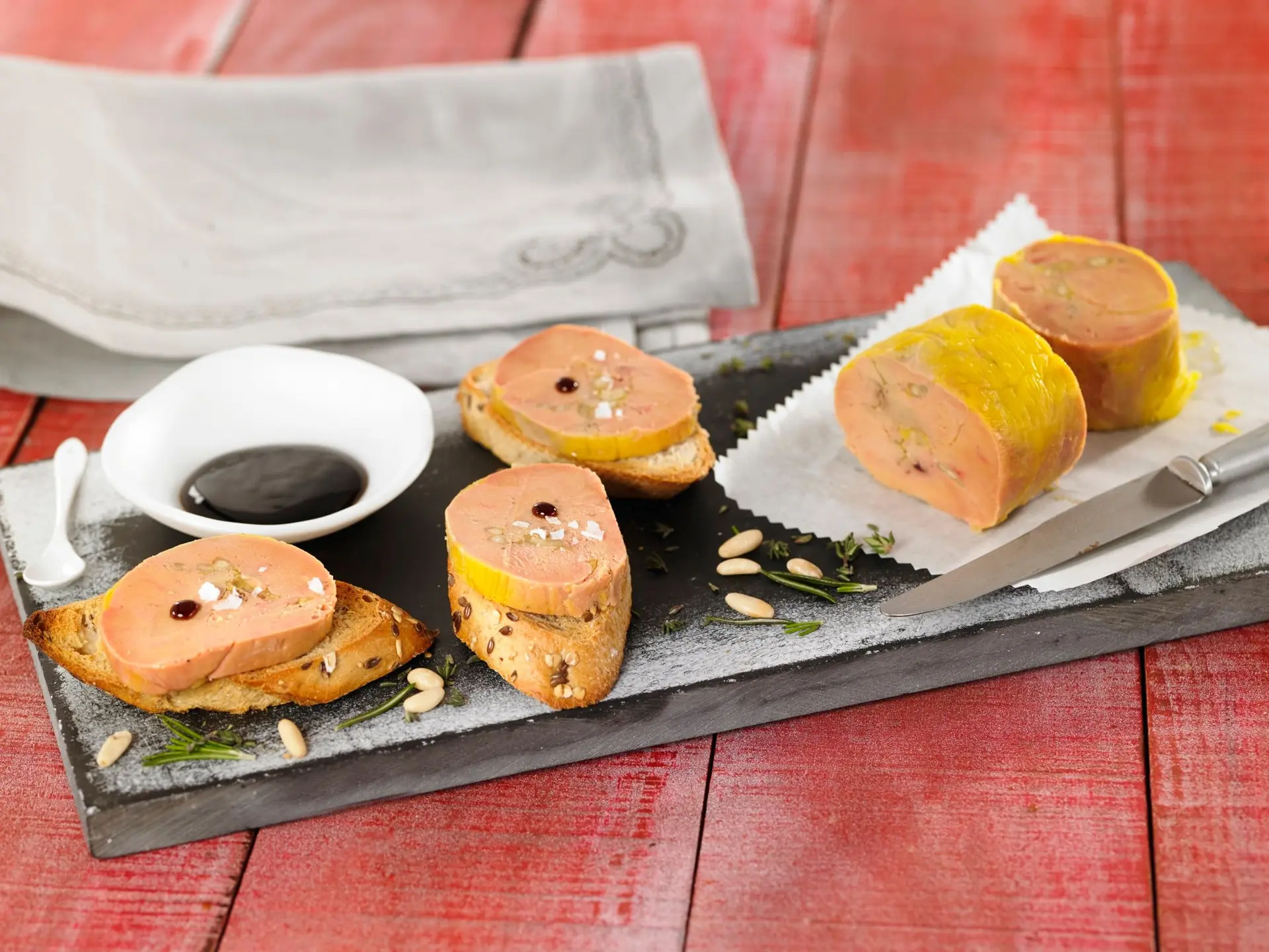 Foie gras de canard mi-cuit