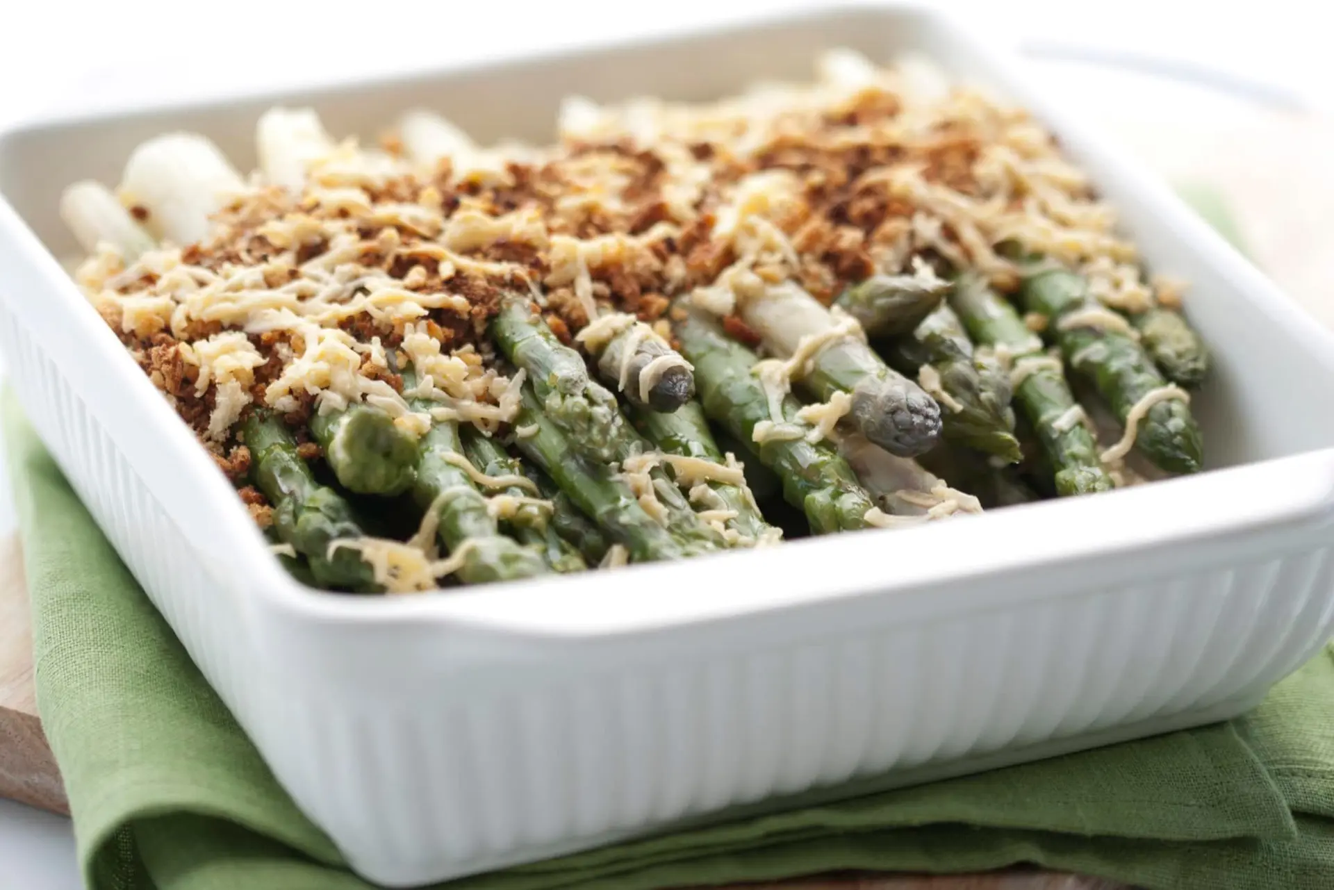 Recette gratin d'asperges