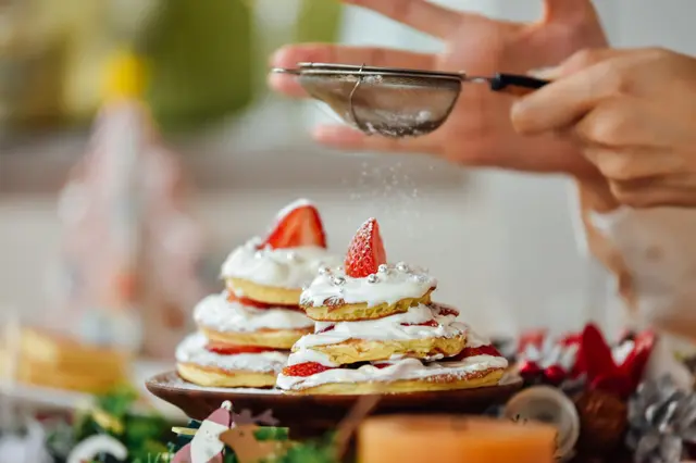 Pancakes de Noël
