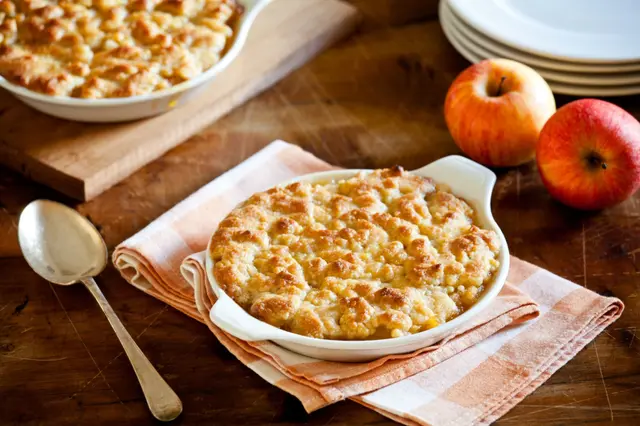Recette crumble aux pommes maison