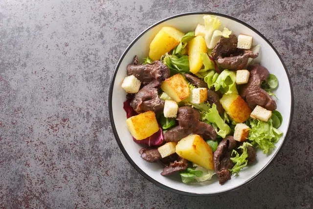 Recette de gésiers de canard aux pommes de terre
