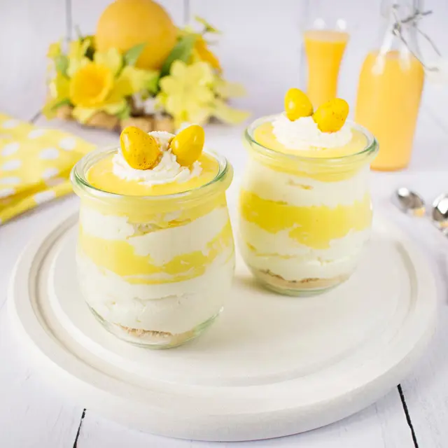 Dessert de Pâques : crème fouettée au citron