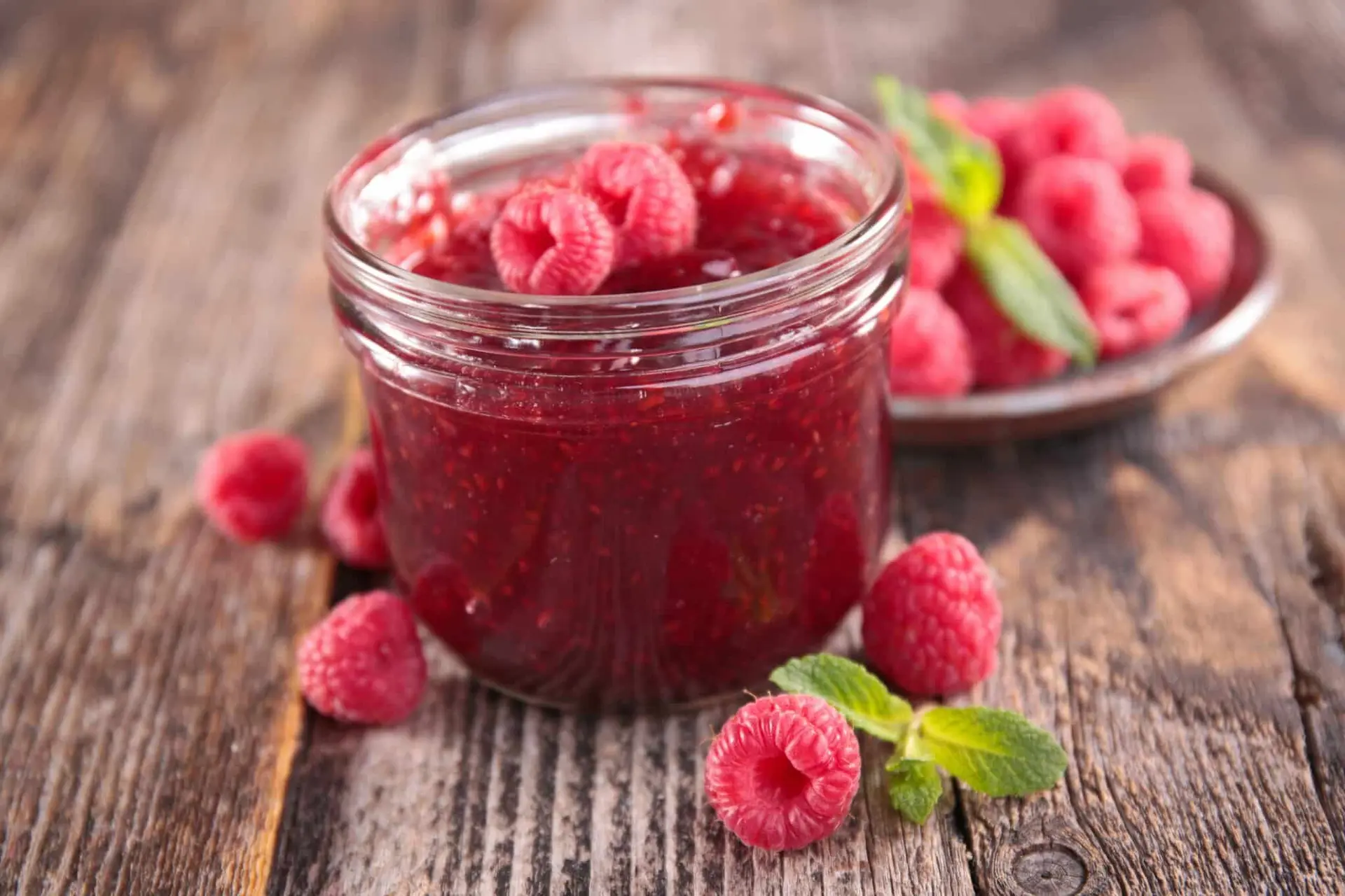 Confiture de framboises