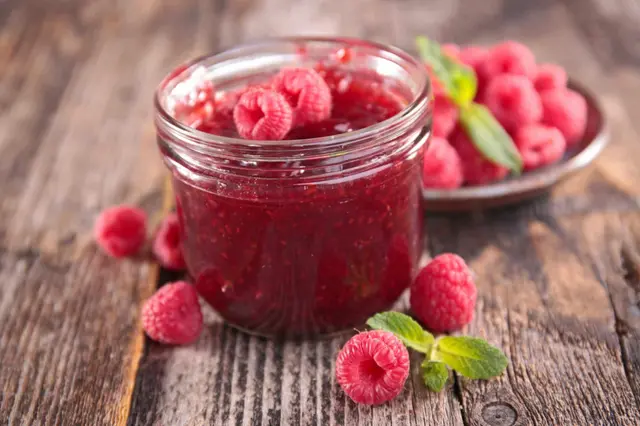 Confiture de framboises