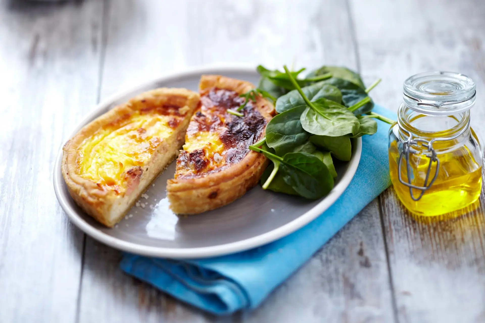 Quiche saumon oseille